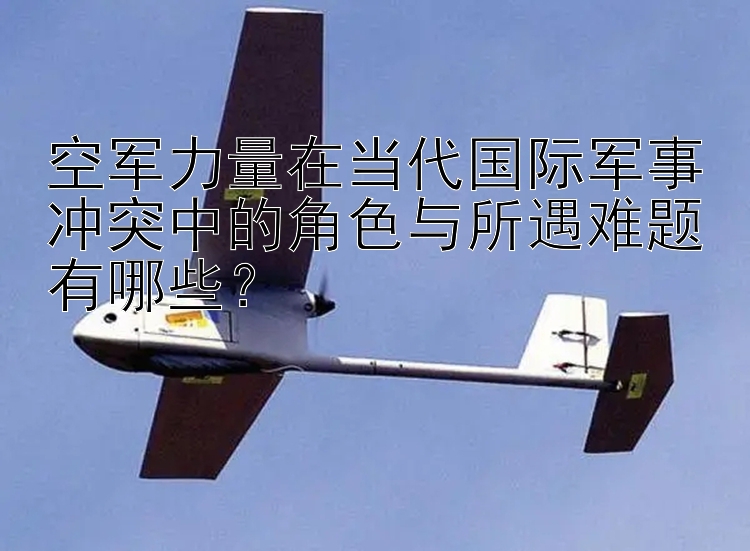 空軍力量在當(dāng)代國際軍事沖突中的角色與所遇難題有哪些？