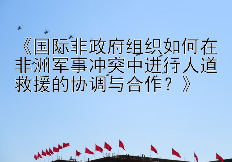 《國(guó)際非政府組織如何在非洲軍事沖突中進(jìn)行人道救援的協(xié)調(diào)與合作？》