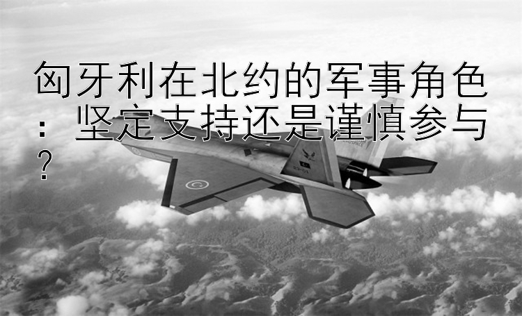 匈牙利在北約的軍事角色：堅(jiān)定支持還是謹(jǐn)慎參與？