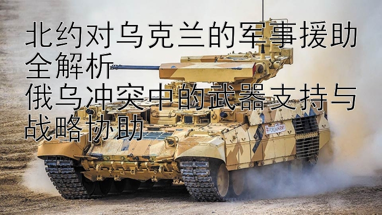 北約對(duì)烏克蘭的軍事援助全解析